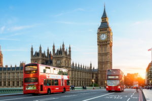 BUXIDA, Wycieczki dla szkół i firm,Londyn, Big Ben, czerwony autobus piętrowy