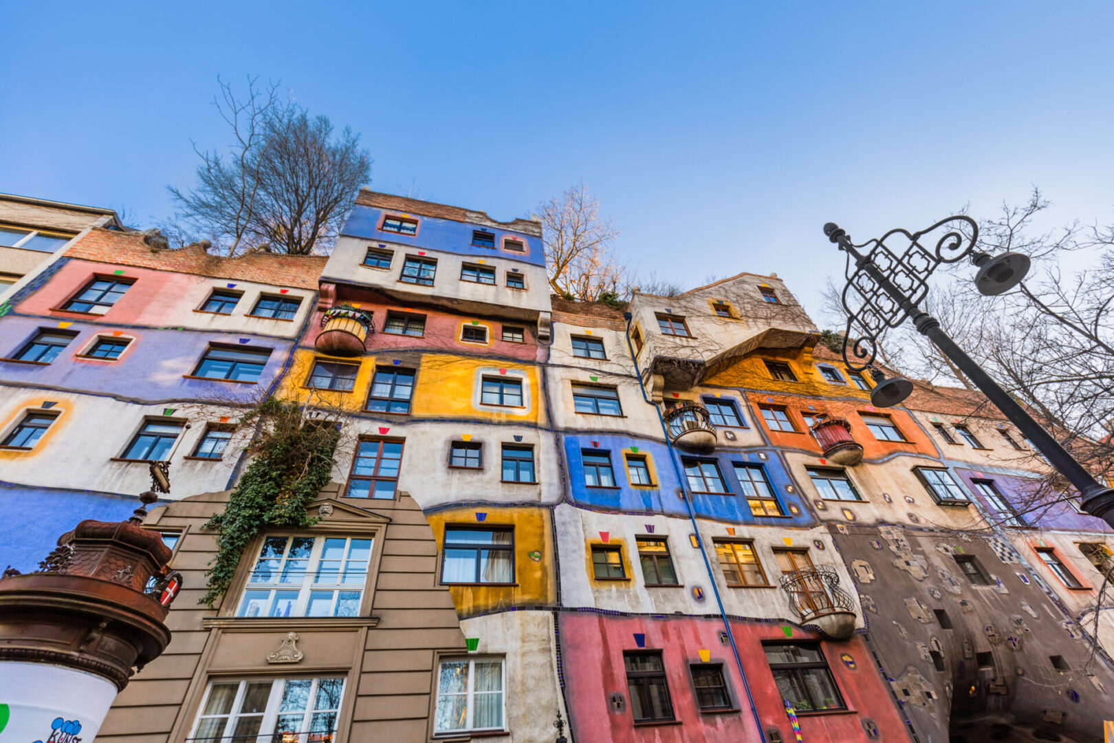 Hundertwasserhaus w Wiedniu